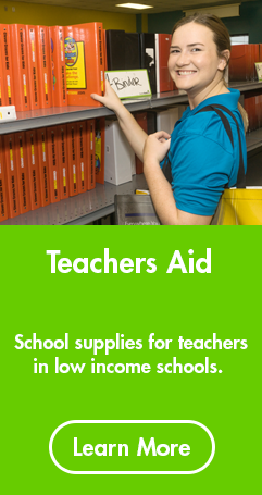 School supplies for teachers in low income schools 
