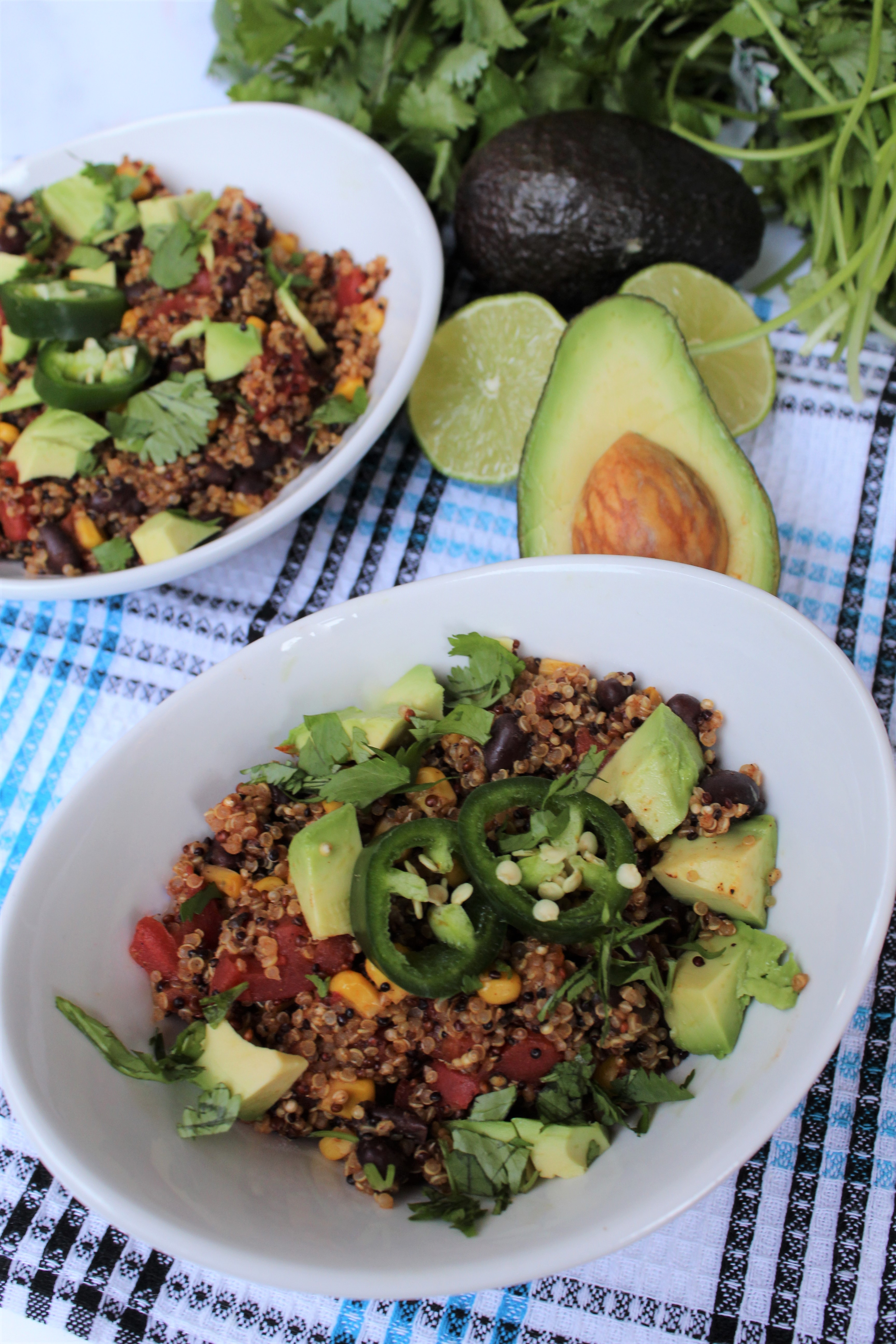 Quinoa recipe Mexican dish spicy food