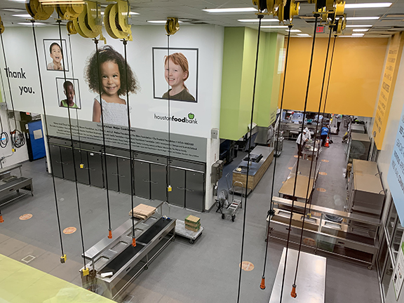 The Keegan Kitchen is 10,000 sq ft, big enough to produce up to 20,000 nutritious meals every day.