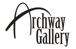 Black text on a white background stating "Archway Gallery"