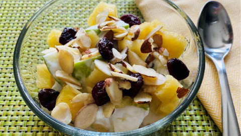 Apples and Almonds Salad