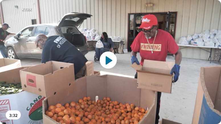 Houston Food Bank featured on Good Morning America Houston Food Bank featured on Good Morning America