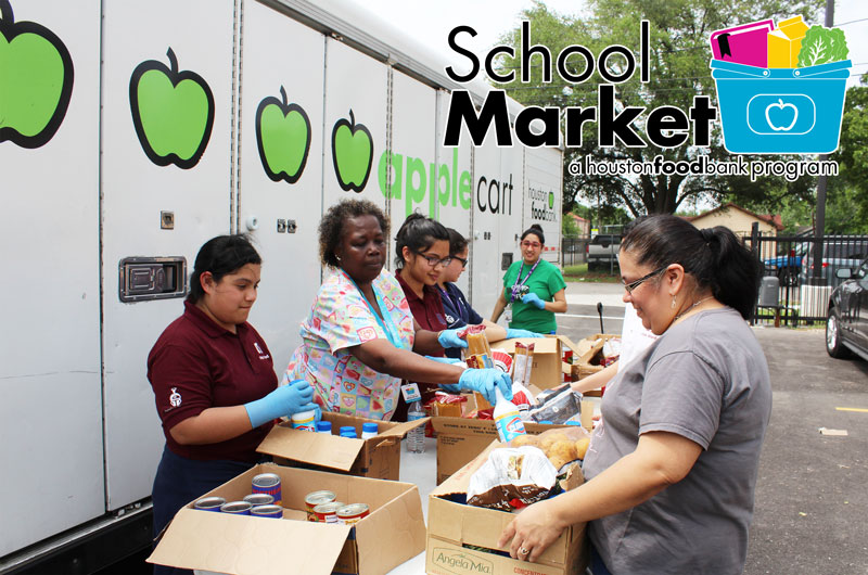 Houston Food Bank School Markets