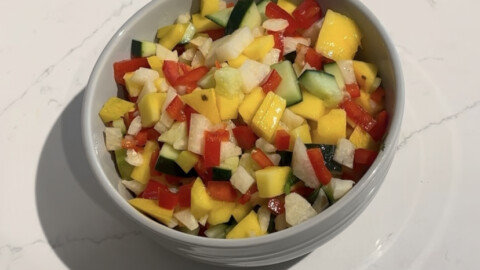 Mango Cucumber Salad
