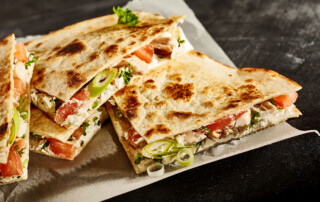 Apple and Cheddar Cheese Quesadilla