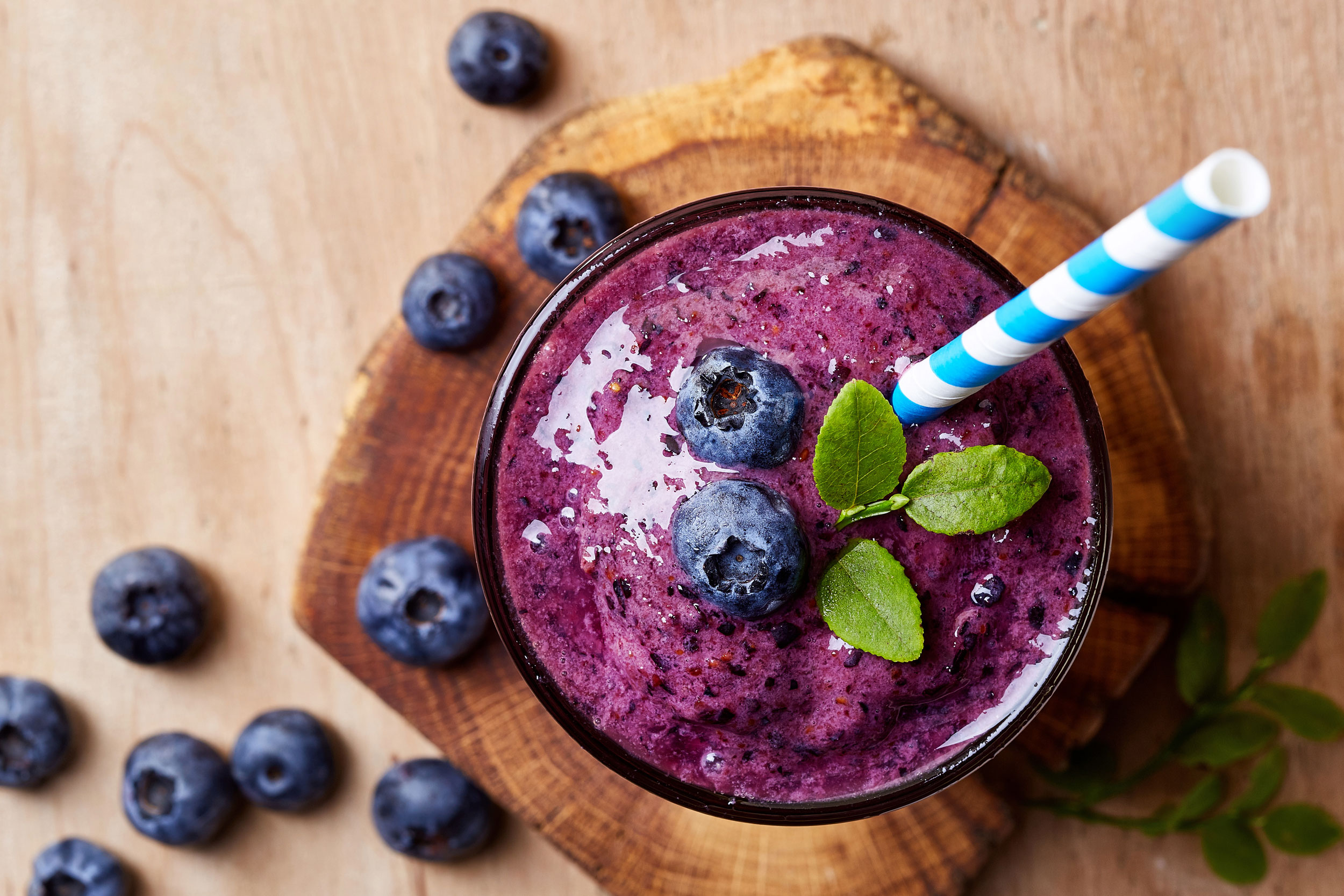 Blueberry Banana Smoothie