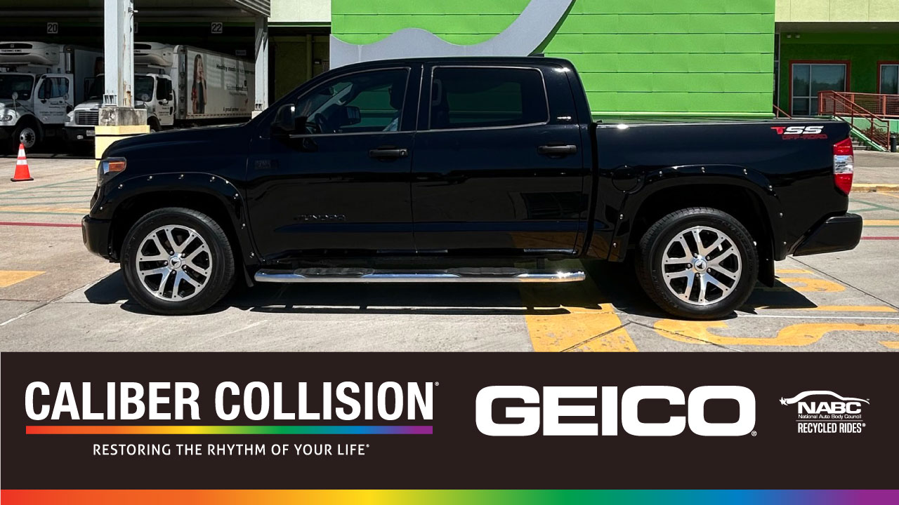 Houston Food Bank thanks GEICO, Caliber Collision and the National Auto