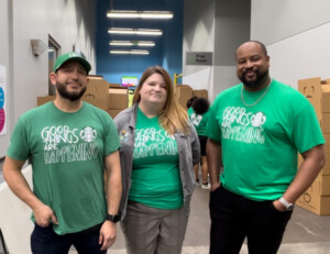 Starbucks Volunteers at HFB Starbucks Hunger Relief