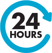 24 hours 24 hours