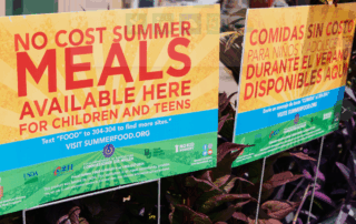 Summer Feeding - No cost meals for children and teens