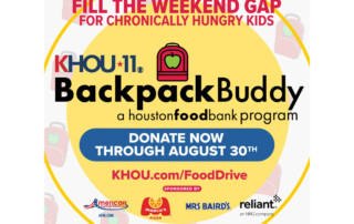 Fill the Weekend Gap with KHOU-11 and Houston Food Bank