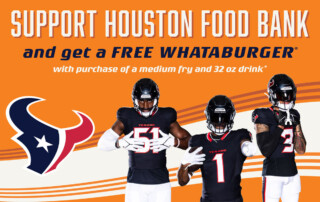 Whataburger and Hunger Action Month