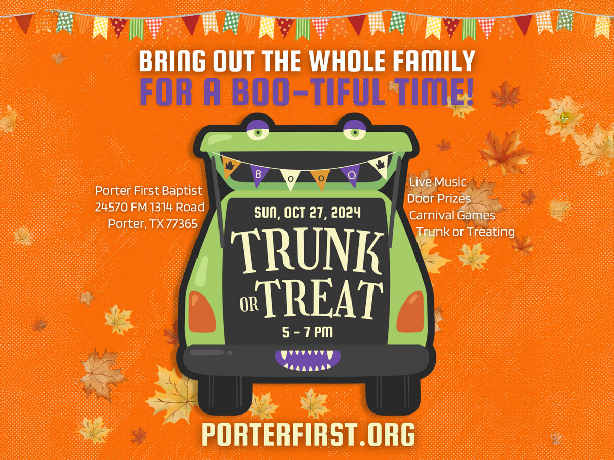 Porter First Trunk or Treat 2024