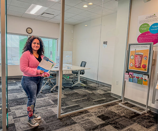 CAP Healthcare Navigator waiting for the next neighbor