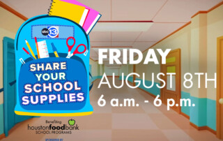 Share Your School Supplies 2025, Friday, Aug. 8th from 6am to 6pm