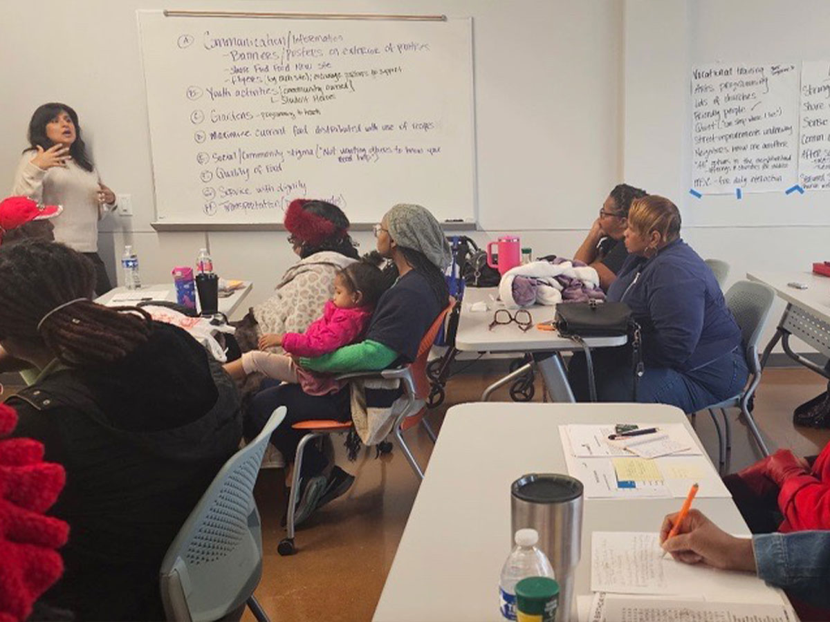 Community listening session