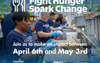 Fight Hunger. Spark Change. Join us April 6 - May 3