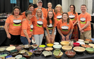 The Empty Bowls Houston committee celebrates 20 years!