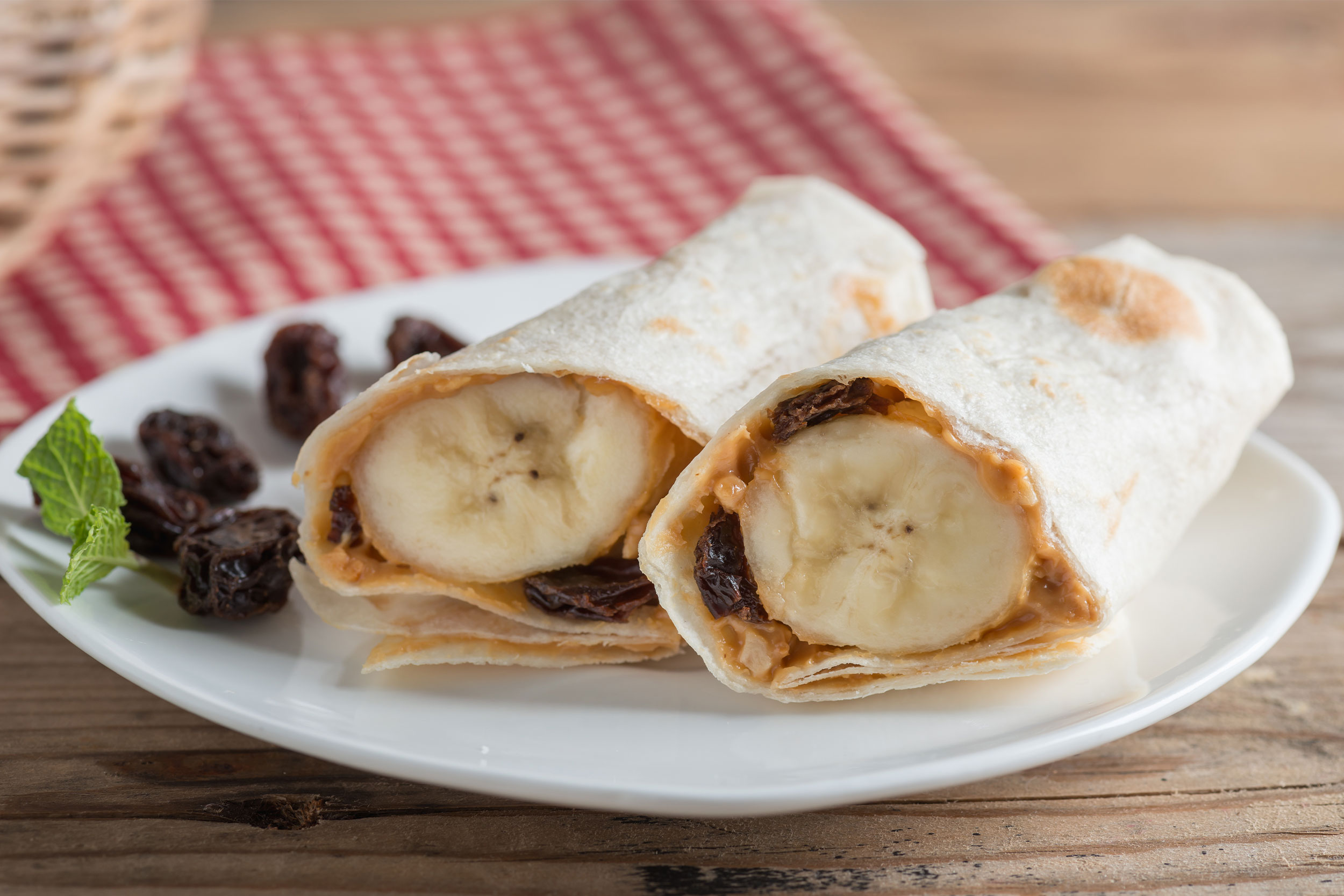 Peanut Butter Banana Wrap