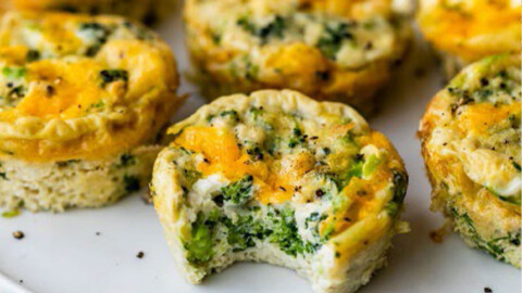 recipe Cheddar Brocoli Spinach Frittata