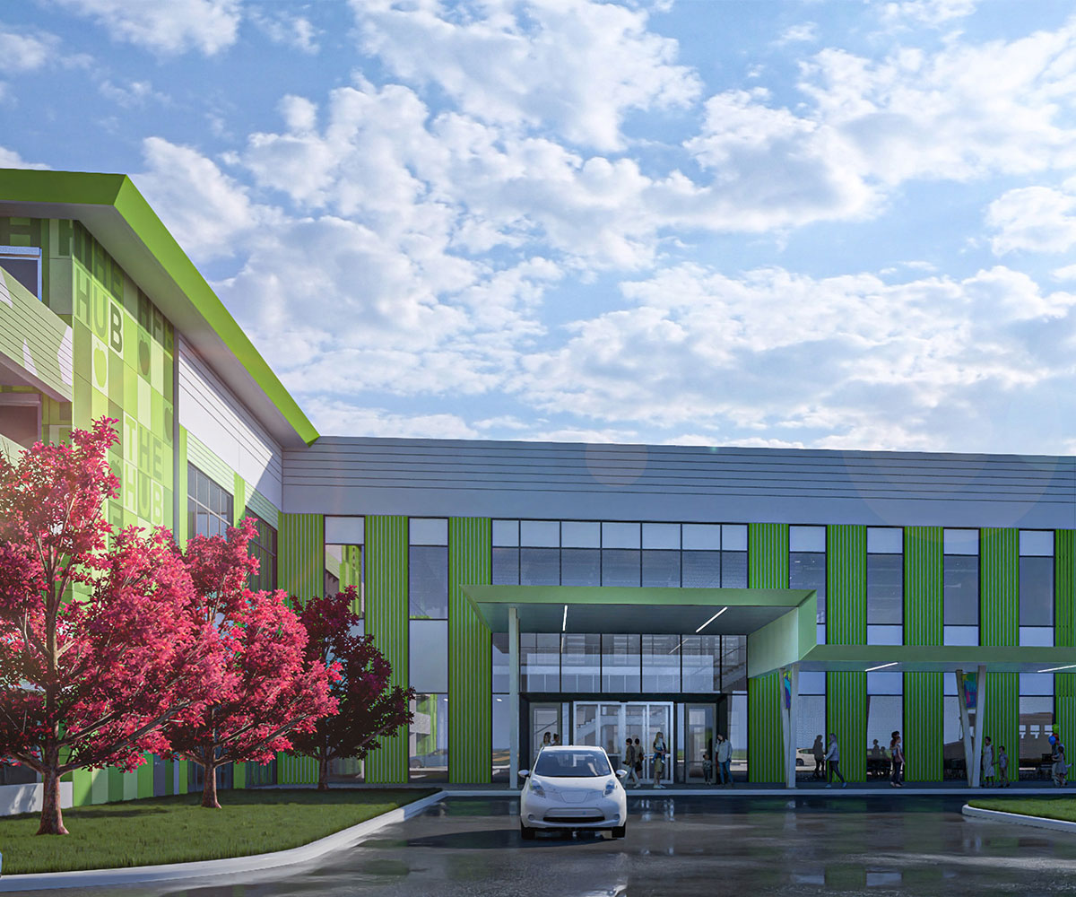 SectionRenders 1200×1000 03 Architect render of the new CORE facility