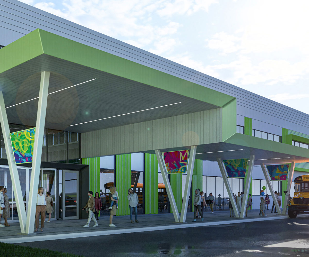 SectionRenders 1200×1000 04 Architect render of the new CORE facility